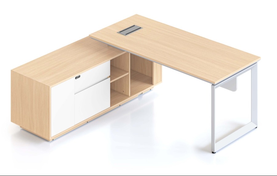 Casa Executive Desk & LH Cabinet 